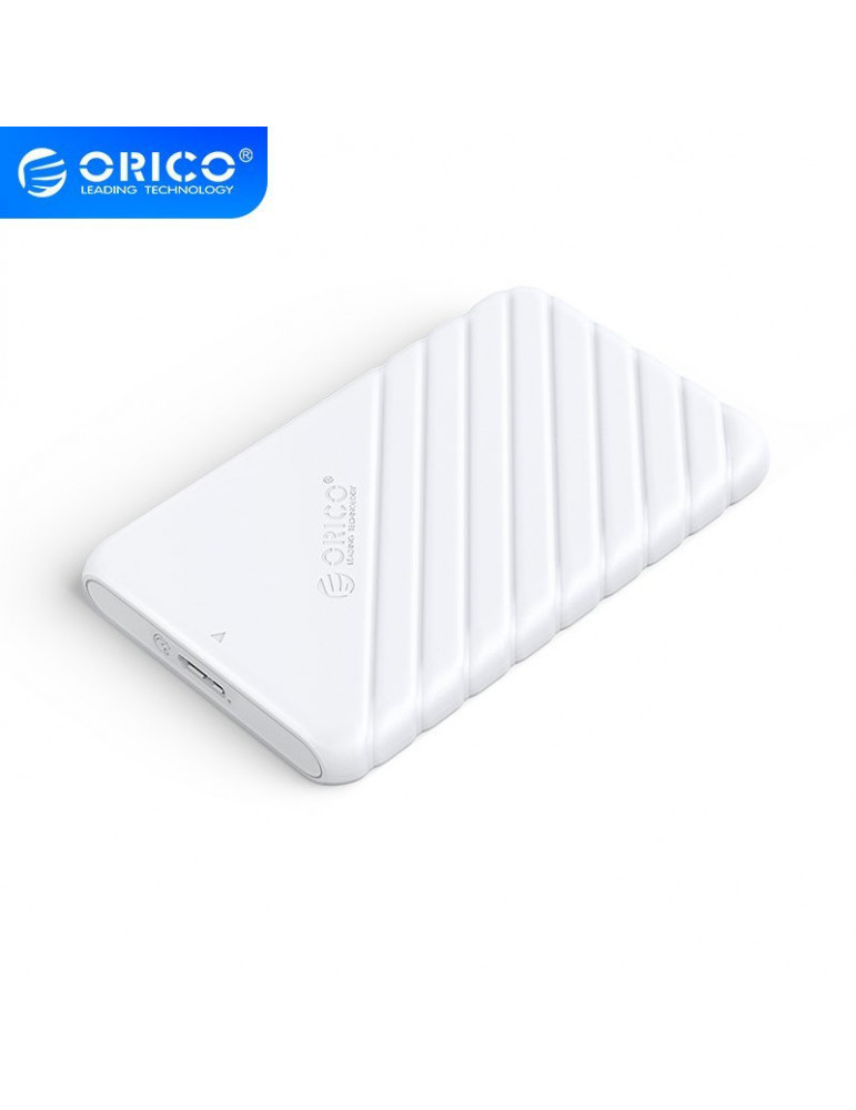 Kутия за диск Orico 2 5 USB3 0 WHITE 25PW1 U3 WH