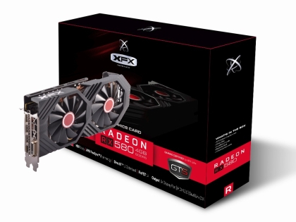 Видео карта XFX 	AMD Radeon RX580 4GB GTS XXX Edition