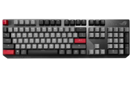 Геймърска механична клавиатура Asus ROG Strix Scope PBT, CHERRY MX Red Switches - 90MP01G0-B0EA00