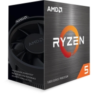 Процесор AMD Ryzen 5 5600, AM4, 6 Cores, 12 Threads, 3.5GHz (Up to 4.4GHz), 35MB Cache, 65W, BOX - 100-100000927BOX
