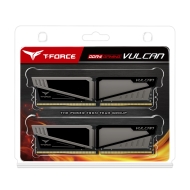 RAM Памет Team Group T-Force Vulcan 16GB (2 x 8GB) 3000 MHz DDR4, Сив, TLGD416G3000HC16CDC01