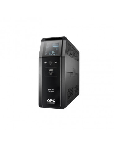 Токозахранващо устройство APC Back UPS Pro BR 1200VA, Sinewave, 8 Outlets, AVR, LCD interface - BR1200SI