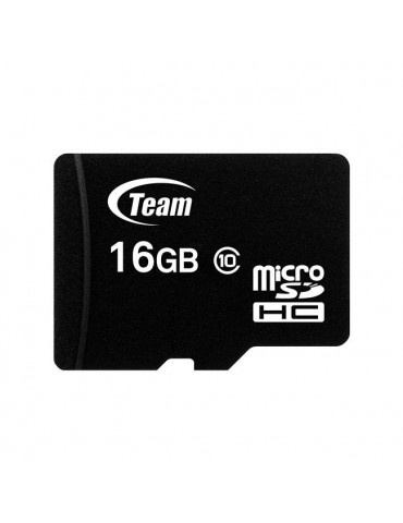 Карта памет TEAM 16GB micro SDHC, Class 10 с SD адаптер - TUSDH16GCL1003