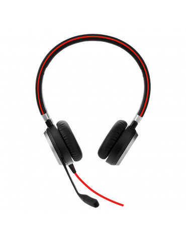 Слушалки Jabra Evolve 40, Stereo Unified Communication Optimized, черен - 6399-829-209