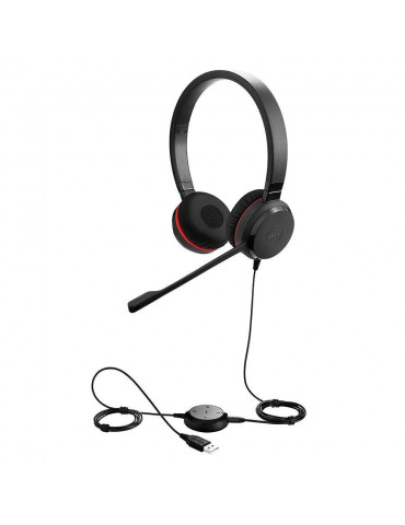 Слушалки Jabra Evolve 30 II MS, Стерео, черен - 5399-823-309