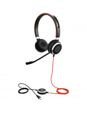 Слушалки Jabra Evolve 40 Stereo, черен - 100-55910000-99