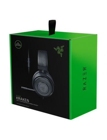 Геймърски слушалки Razer Kraken Black 2019, RZ04-02830100-R3M1