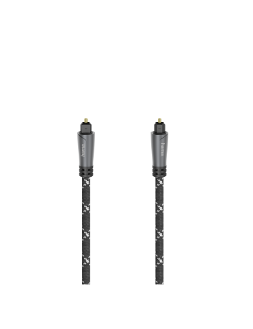 Оптичен аудио кабел HAMA ODT plug (Toslink), метал, 1.5 м