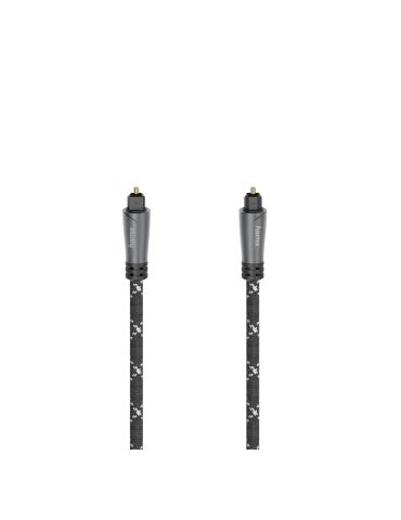 Оптичен аудио кабел HAMA ODT plug (Toslink), метал, 1.5 м