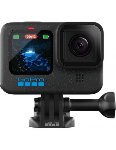 Спортна екшън камера GoPro HERO12 Black с  допълнителни аксесоари - CHDRB-121-RW