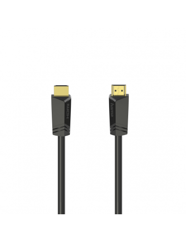 Кабел HAMA HDMI мъжко - HDMI мъжко,4K,18GB/s, Ethernet, 7.5 м, озл. конектори