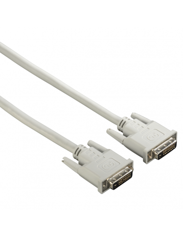 Кабел HAMA DVI-D Dual Link мъжко - мъжко, 1.5 м