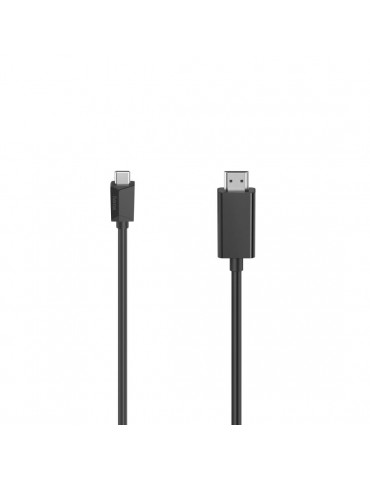 Кабел HAMA USB-C - HDMI мъжко, Ultra-HD, 4K, 1.5 м, 3 звезди