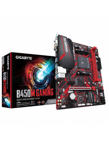 Дънна платка Gigabyte B450M GAMING