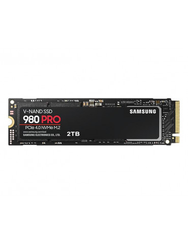 SSD диск SAMSUNG 980 PRO, 2TB, M.2 Type 2280 - MZ-V8P2T0BW