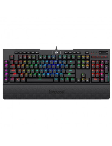 Механична геймърска клавиатура Redragon Brahma K586RGB-BK RGB