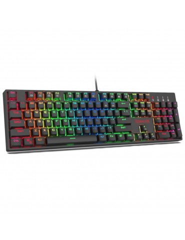 Механична геймърска клавиатура Redragon Surara K582RGB-BK RGB red switches