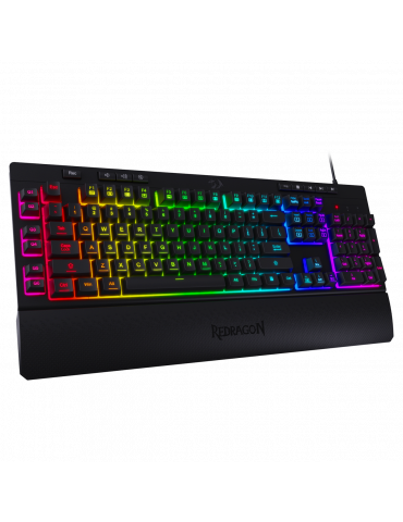 Геймърска клавиатура Redragon Shiva K512RGB-BK RGB