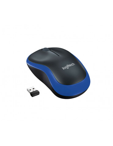 Безжична мишка Logitech M185, син - 910-002236