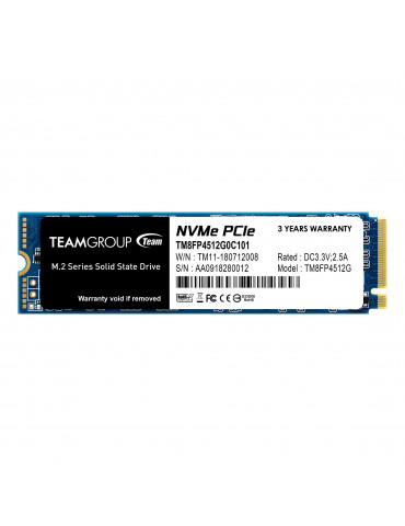 SSD диск Team Group 512GB MP34 NVMe, TM8FP4512G0C101