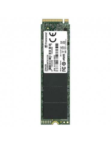 SSD диск Transcend 256GB M.2 2280,PCIe Gen3x4, M-Key, 3D TLC - TS256GMTE112S