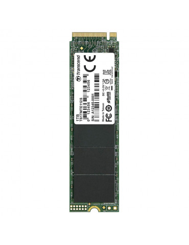 SSD диск Transcend 1TB M.2 2280,PCIe Gen3x4, M-Key, 3D TLC - TS1TMTE112S