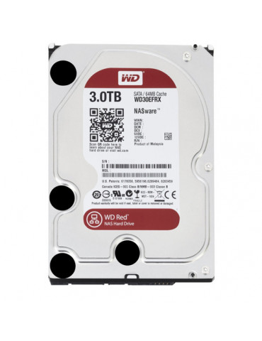 Хард диск 3TB 3.5" Western Digital Red WD30EFRX