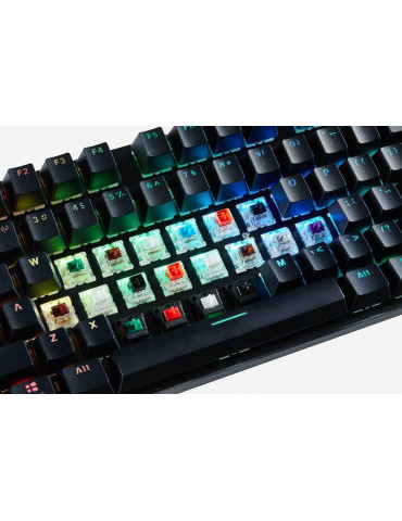 Геймърска механична клавиатура основа Glorious RGB GMMK TKL, GATA-1116