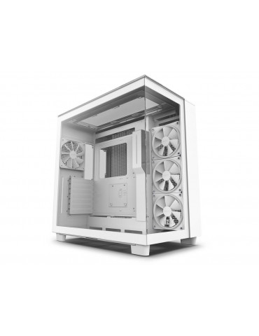 Кутия за компютър NZXT H9 Elite Matte White - Middle Tower - CM-H91EW-01