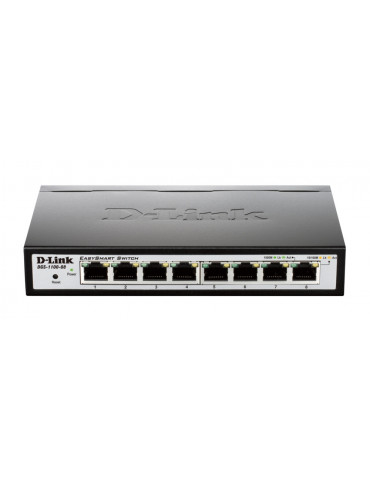 Управляем суич D-Link 8-Port 10/100/1000Mbps - DGS-1100-08V2