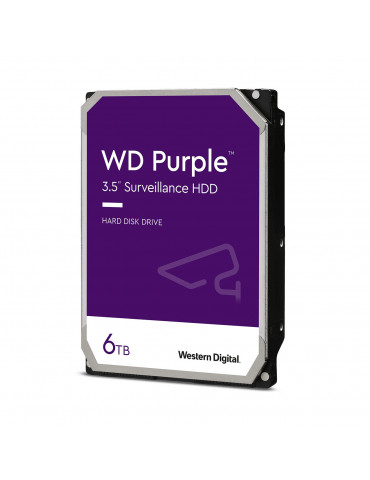 Хард диск 6TB 3.5" Western Digital Purple 64MB cache -WD62PURZ