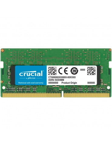 RAM памет Crucial 32GB Single 3200MHz SODIMM - CT32G4SFD832A