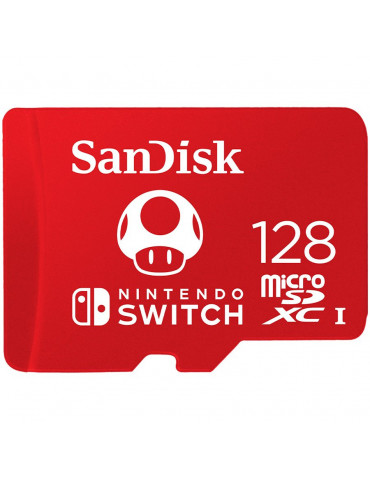 Карта памет Sandisk 128GB microSDXC UHS-I Card for Nintendo Switch