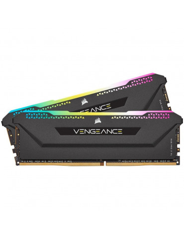 RAM памет Corsair 16GB (2x8GB) 3600MHz Vengeance RGB PRO SL - CMH16GX4M2Z3600C18