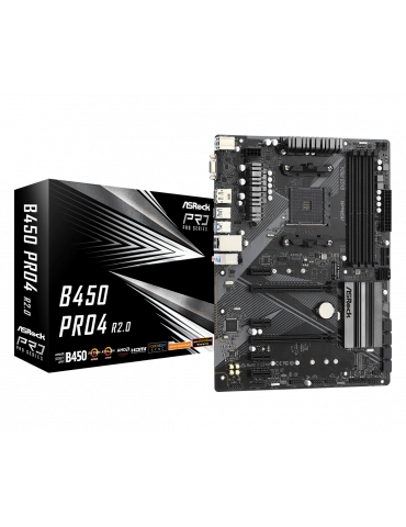 Дънна платка Asrock B450 PRO4 R2.0