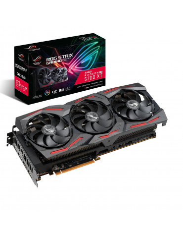 Видео карта ASUS ROG Strix RX 5700 XT OC Edition 8GB, ROG-STRIX-RX5700XT-O8G-GAMING