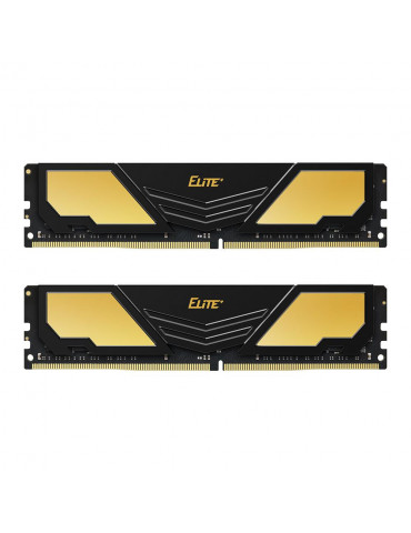 RAM памет Team Group Elite Plus 16GB(2x8GB) DDR4 3200MHz CL22 - TPD416G3200HC22DC01