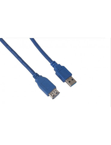 Кабел VCom USB 3.0 Extension AM / AF, CU302-1.5m