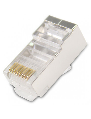 Конектори UTP VCom Cat6 STP RJ45 - 20pcs pack, NM026-20pcs