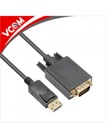 Кабел VCom DisplayPort DP M / VGA M, CG607-1.8m