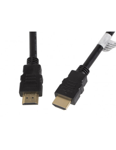 Кабел Lanberg HDMI v2.0 M/M 1.8m, CA-HDMI-11CC-0018-BK