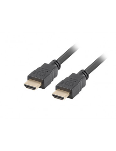 Кабел Lanberg HDMI v2.0 M/M 1m, CA-HDMI-11CC-0010-BK