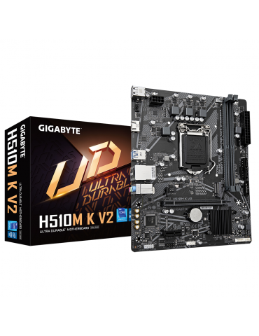 Дънна платка Gigabyte H510M-K V2, LGA1200, Micro ATX