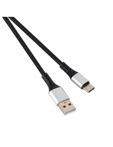 Кабел VCom USB3.1 Type A to Type-C - 3A Fast Charging, 1m - CU278C