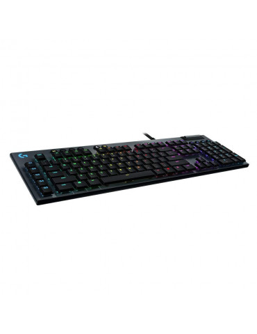 Механична геймърска клавиатура Logitech G815 Lightsync RGB, Clicky суичове