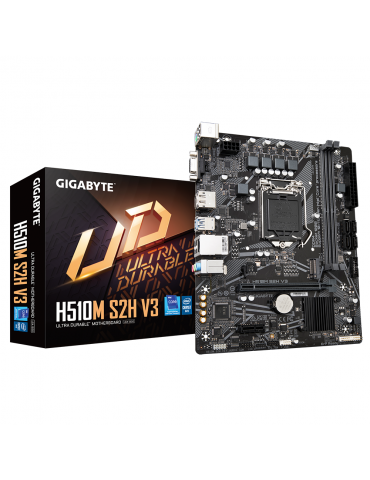 Дънна платка Gigabyte H510M-S2H V3, LGA1200, Micro ATX