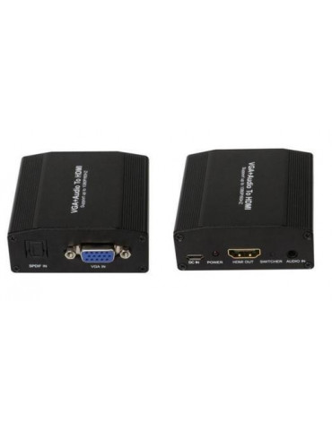 Конвертор ESTILLO HDMI към VGA SPDIF и R/L Аудио