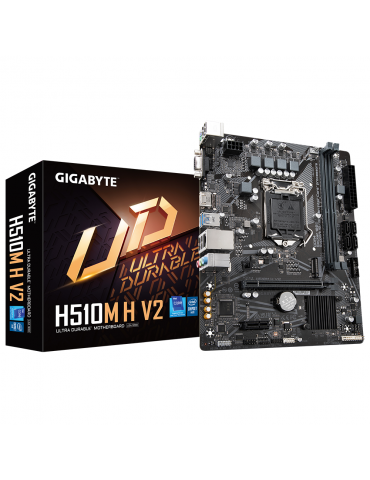 Дънна платка Gigabyte H510M-H V2, LGA1200, Micro ATX