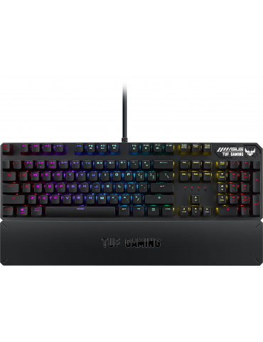 Геймърска механична клавиатура Asus RA05 TUF Gaming K3 RGB, Red switch - 90MP01Q0-BKUA00