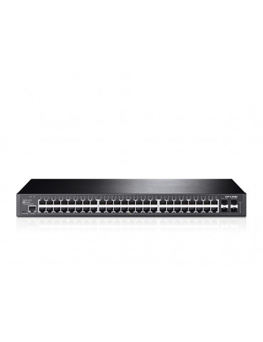 Управляем комутатор TP-LINK T2600G-52TS (TL-SG3452) с 4 SFP слота, JetStream 48-портов Gigabit L2